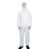 Dust Static Electricity Protection Beekeeping Jumpsuit Hood Painting Chemical Body Suits Rop Oil Resistant Safety Clothing Set//