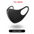 3 pieces children training face mask for man and women face cover black gray kids facemask for running cycling outdoor sport