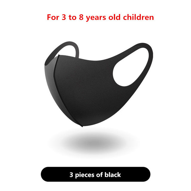 200pcs Kids Disposable 3-Ply Face Masks, Black, for School 200pcs Kids Disposable 3-Ply Face Masks, Black, for School