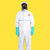 Viruses Protective Suit Full Body Clothing Spraying Waterproof Dustproof Coverall Antibacterial Anti-Viruses Protective Suit