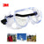 3M 10436 Safety Glasses Anti-shock PC Lens Goggles Anti-splash Anti-UV Windproof Riding Protective Glasses Working Eyewear