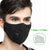 AOLIKES Reusable Washable Breathable Face Mask Cycling Running Facemask Anti Dust Windproof Air Purifying Face Mask +2 Filter