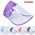 Anti Droplet Dust-proof Full Face Cover Mouth Mask Protective High quality Visor Shield Droplet Face Shield Washable Transparent